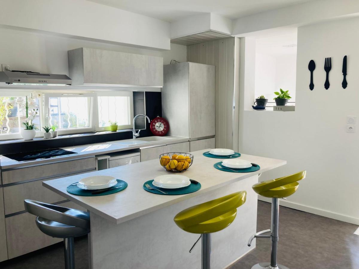 Maison Mediterraneo - Rez De Villa, Vue Imprenable Sur La Mer Pietranera ภายนอก รูปภาพ
