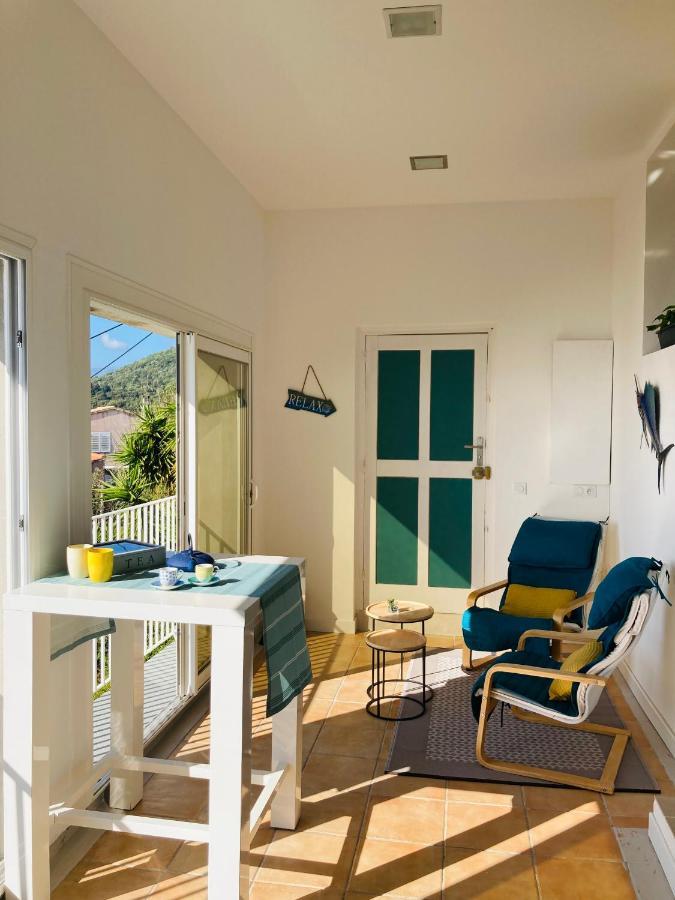 Maison Mediterraneo - Rez De Villa, Vue Imprenable Sur La Mer Pietranera ภายนอก รูปภาพ