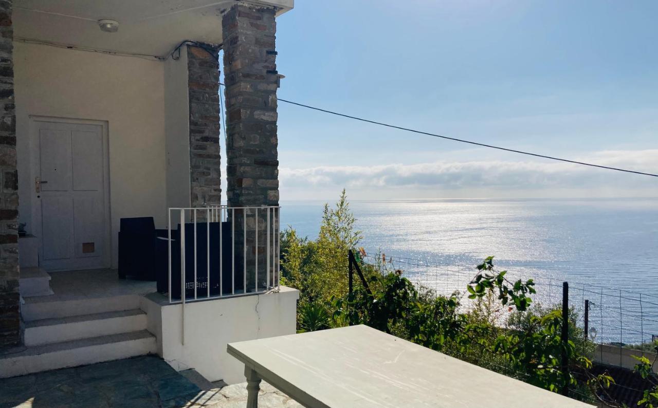 Maison Mediterraneo - Rez De Villa, Vue Imprenable Sur La Mer Pietranera ภายนอก รูปภาพ