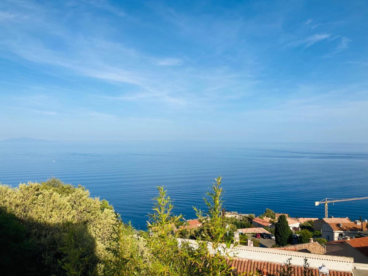 Maison Mediterraneo - Rez De Villa, Vue Imprenable Sur La Mer Pietranera ภายนอก รูปภาพ